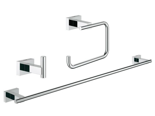 GROHE | Essentials Cube Bad Set 3 in 1 | chrom