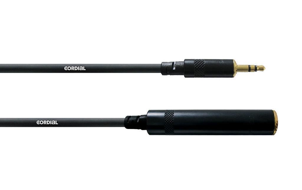 Cordial CFM 3 WK, 3.5Klinke/6.3Buchse
