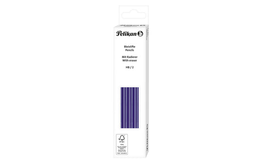 Pelikan, Bleistift HB, Blau mit Radierer, 1