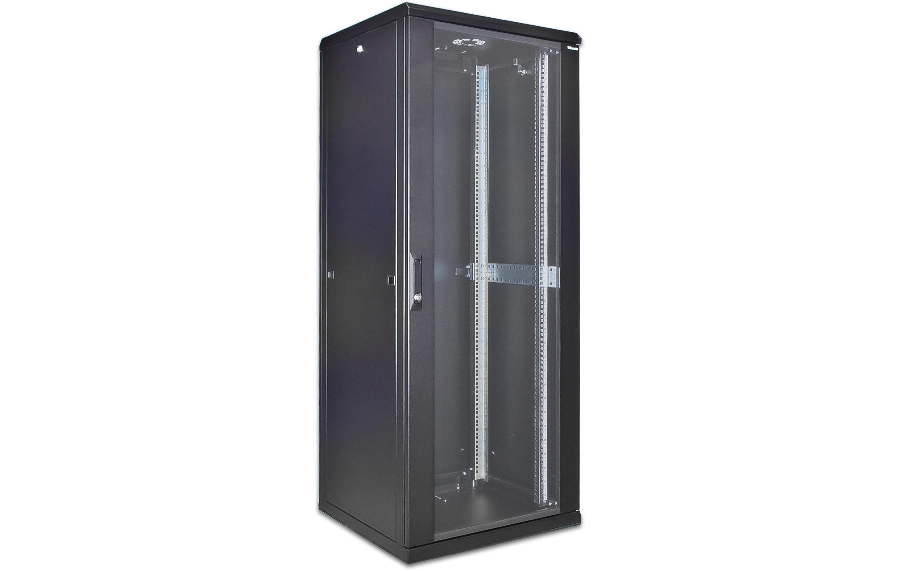 Wirewin Netzwerkschrank, 32HE / Schwarz