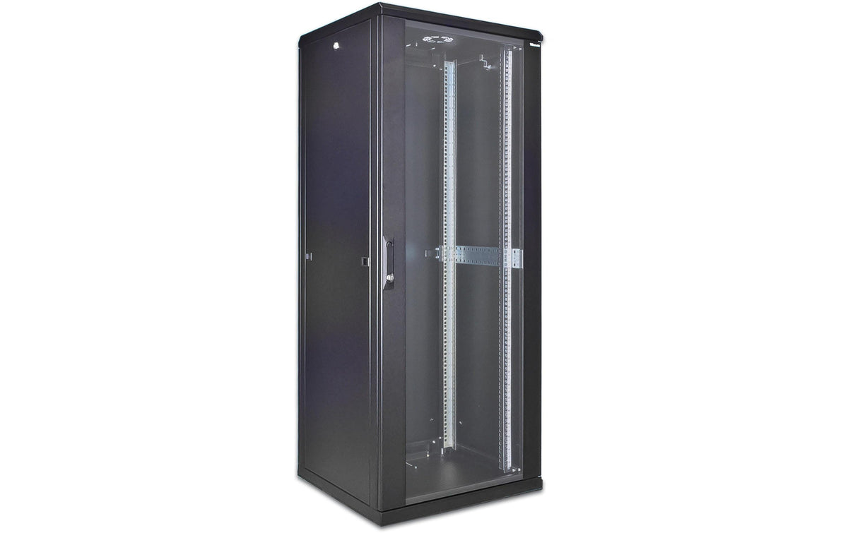 Wirewin Netzwerkschrank, 32HE / Schwarz