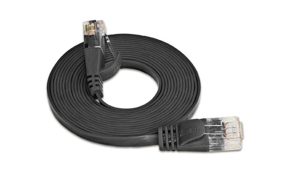 SLIM, Slimpatchkabel RJ-45 - RJ-45, Cat 6,