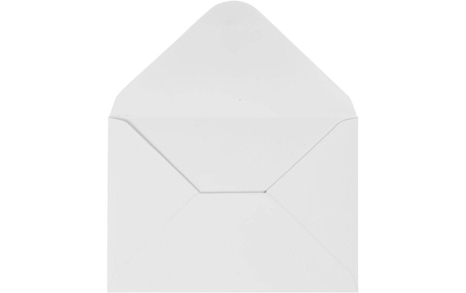 Creativ Company, Couvert 11.5 x 16 cm Weiss