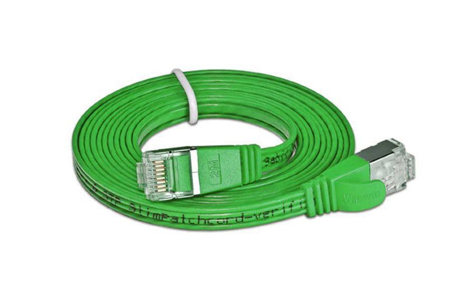 SLIM, Slimpatchkabel RJ-45 - RJ-45, Cat 6,