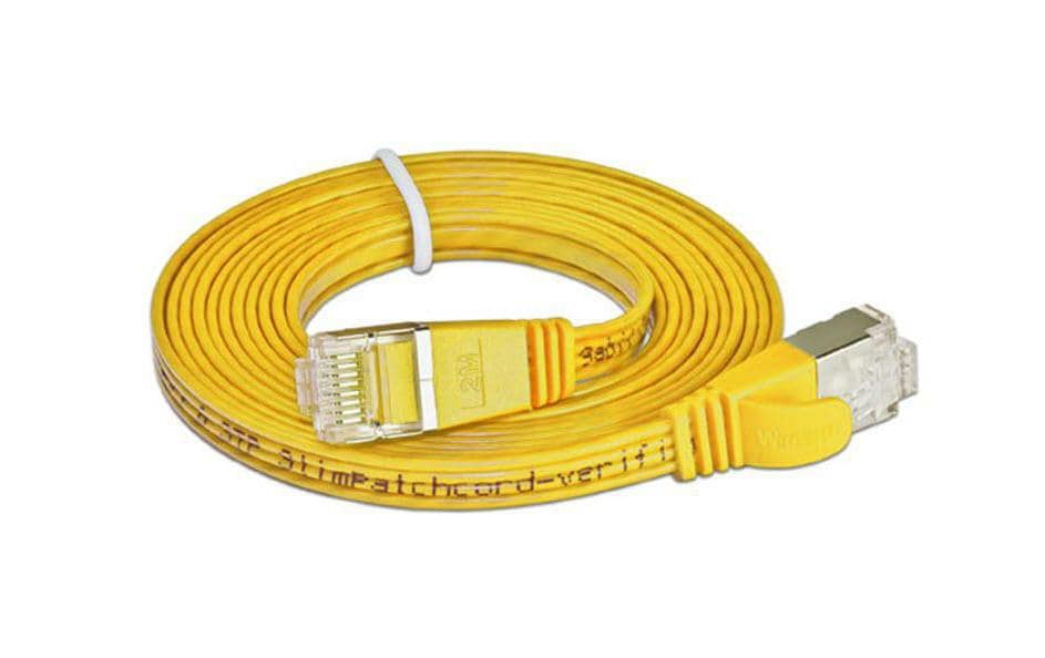 SLIM, Slimpatchkabel RJ-45 - RJ-45, Cat 6,