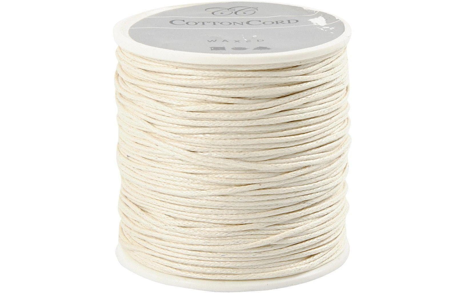 Creativ Company, Baumwollband 1 mm gewachst