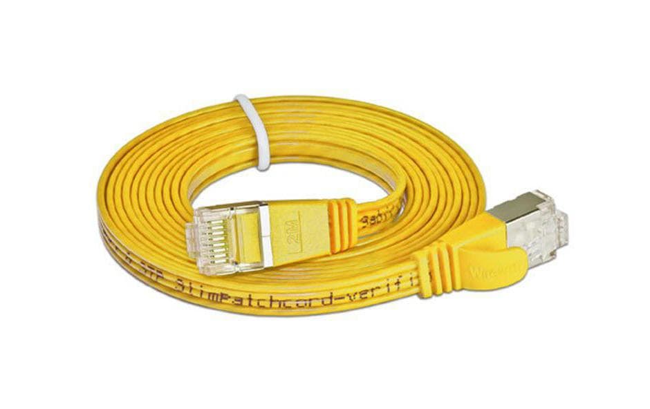 SLIM, Slimpatchkabel RJ-45 - RJ-45, Cat 6,