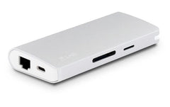 LMP, Dockingstation USB-C Travel Dock Silbe