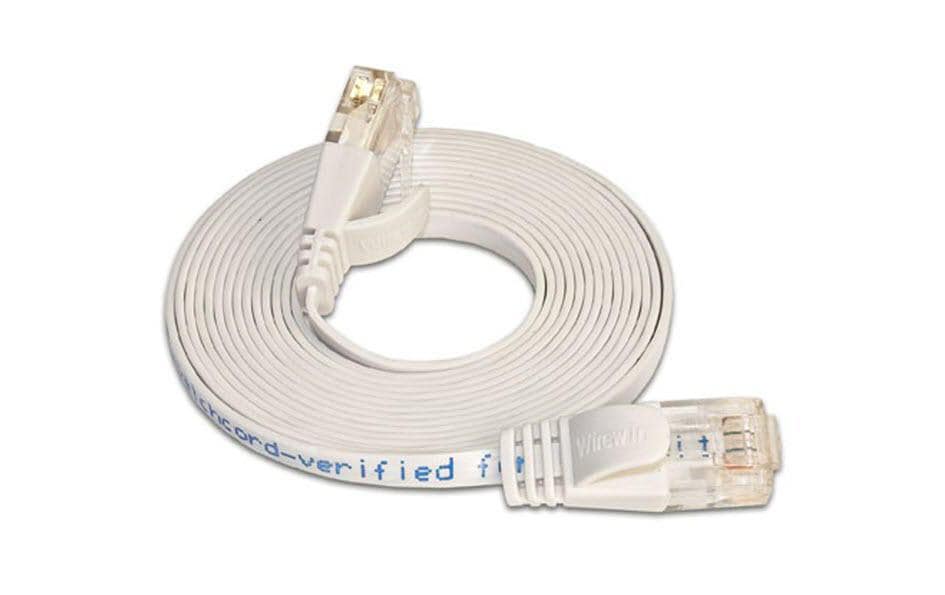 SLIM, Slimpatchkabel RJ-45 - RJ-45, Cat 6,