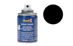 Revell Spray Color schwarz, seidenmatt
