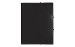 Pagna, Gummibandmappe A4 PP Schwarz