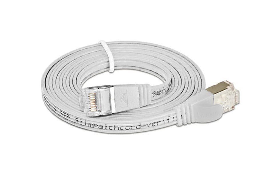 SLIM, Slimpatchkabel RJ-45 - RJ-45, Cat 6,