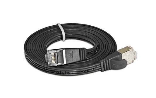 SLIM, Slimpatchkabel RJ-45 - RJ-45, Cat 6,
