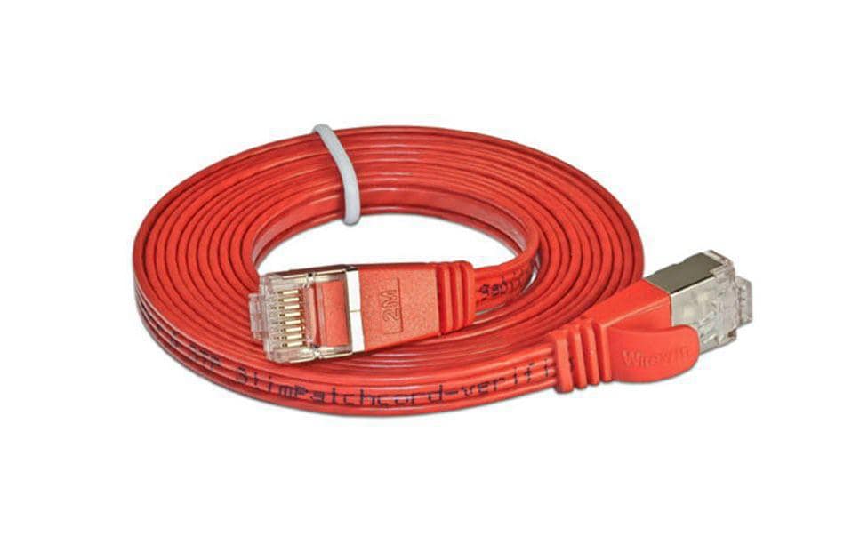 SLIM, Slimpatchkabel RJ-45 - RJ-45, Cat 6,