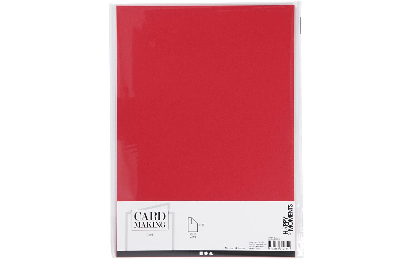 Creativ Company, Fotokarton A4, 10 Blatt, R