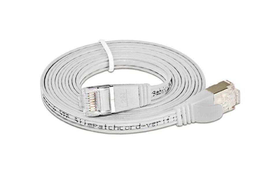 SLIM, Slimpatchkabel RJ-45 - RJ-45, Cat 6,
