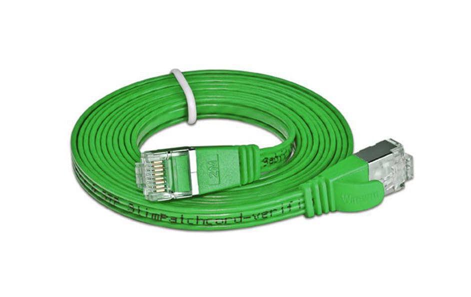 SLIM, Slimpatchkabel RJ-45 - RJ-45, Cat 6,
