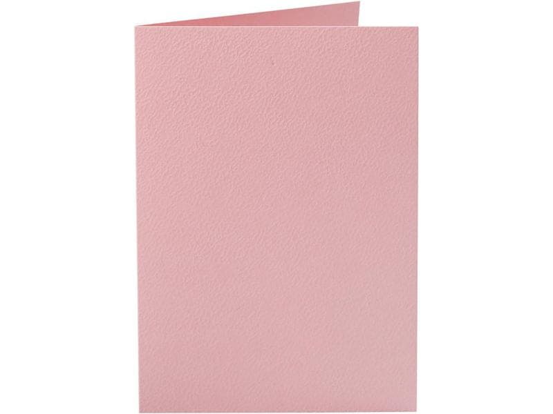 Creativ Company | Blankokarte 10.5 x 15 cm | ohne Couvert, Rosa