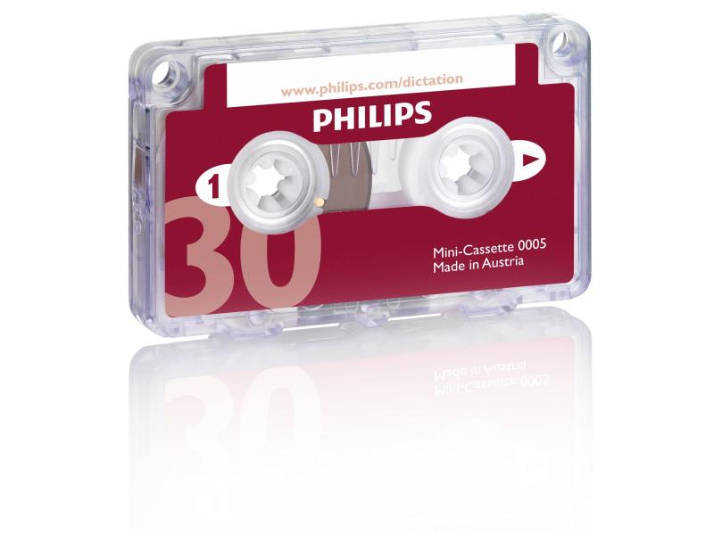 Philips | Mini Kassette 005 | Schachtel mit 10 Kassetten à 30 min