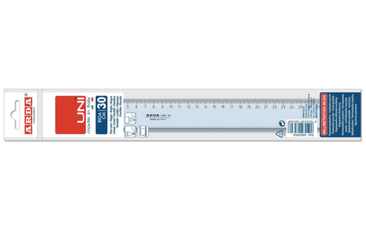 ARDA Massstab 30cm transparent UNI