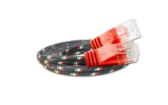 SLIM, Slimpatchkabel RJ-45 - RJ-45, Cat 6,