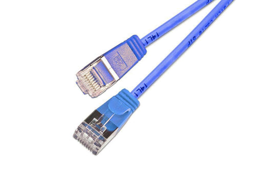 SLIM, Slimpatchkabel RJ-45 - RJ-45, Cat 6,