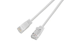 SLIM, Slimpatchkabel RJ-45 - RJ-45, Cat 6,