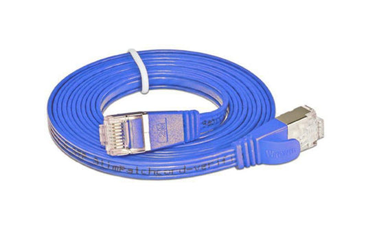 SLIM, Slimpatchkabel RJ-45 - RJ-45, Cat 6,