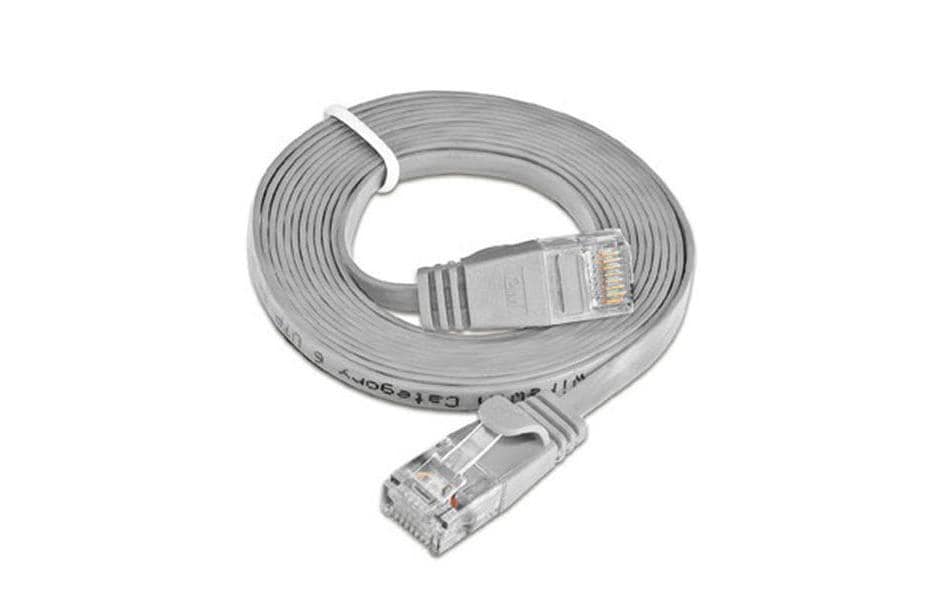 SLIM, Slimpatchkabel RJ-45 - RJ-45, Cat 6,
