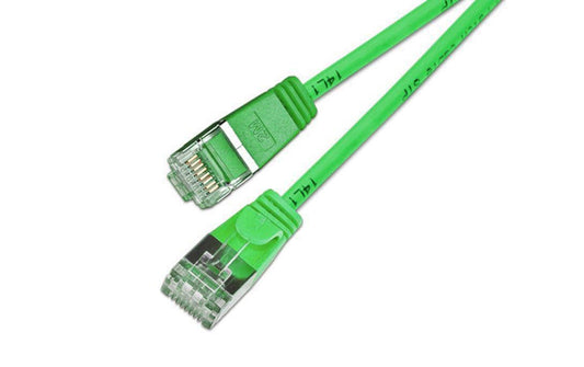 SLIM, Slimpatchkabel RJ-45 - RJ-45, Cat 6,