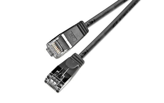 SLIM, Slimpatchkabel RJ-45 - RJ-45, Cat 6,