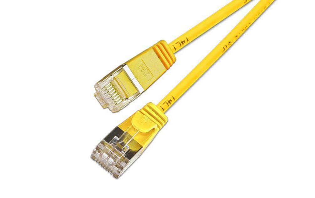 SLIM, Slimpatchkabel RJ-45 - RJ-45, Cat 6,