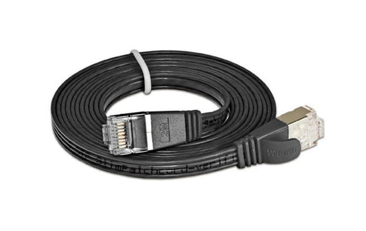 SLIM, Slimpatchkabel RJ-45 - RJ-45, Cat 6,