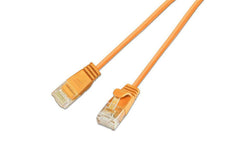 SLIM, Slimpatchkabel RJ-45 - RJ-45, Cat 6,