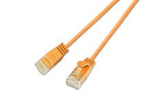 SLIM, Slimpatchkabel RJ-45 - RJ-45, Cat 6,