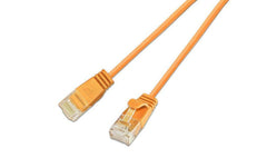 SLIM, Slimpatchkabel RJ-45 - RJ-45, Cat 6,