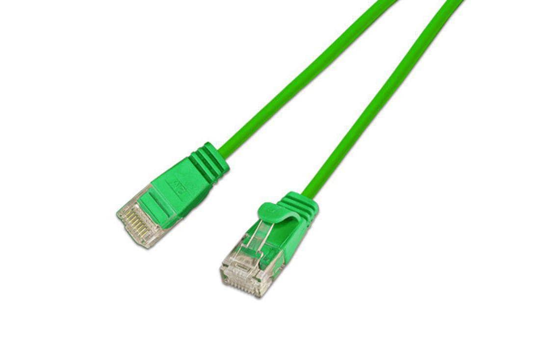 SLIM, Slimpatchkabel RJ-45 - RJ-45, Cat 6,