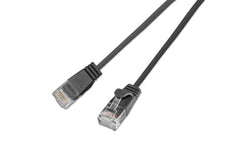 SLIM, Slimpatchkabel RJ-45 - RJ-45, Cat 6,