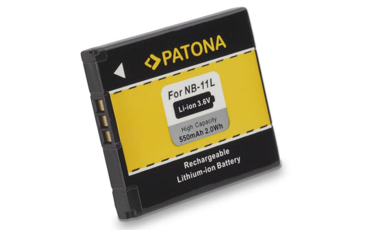 Patona | Akku NB-11L, 550 mAh / 3.6V | für Ixus 285HS/180/175