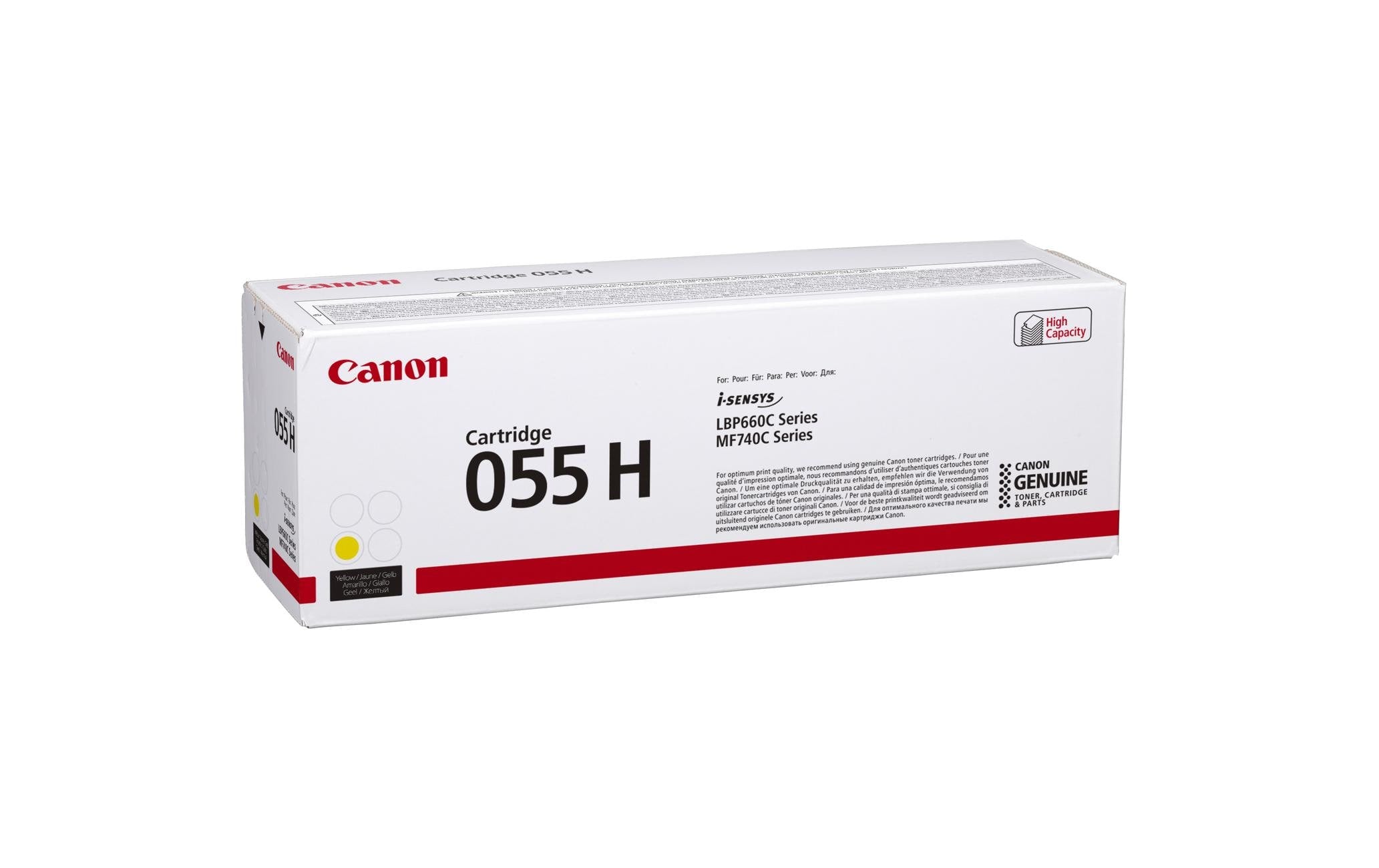 Canon, Toner 055 H Yellow