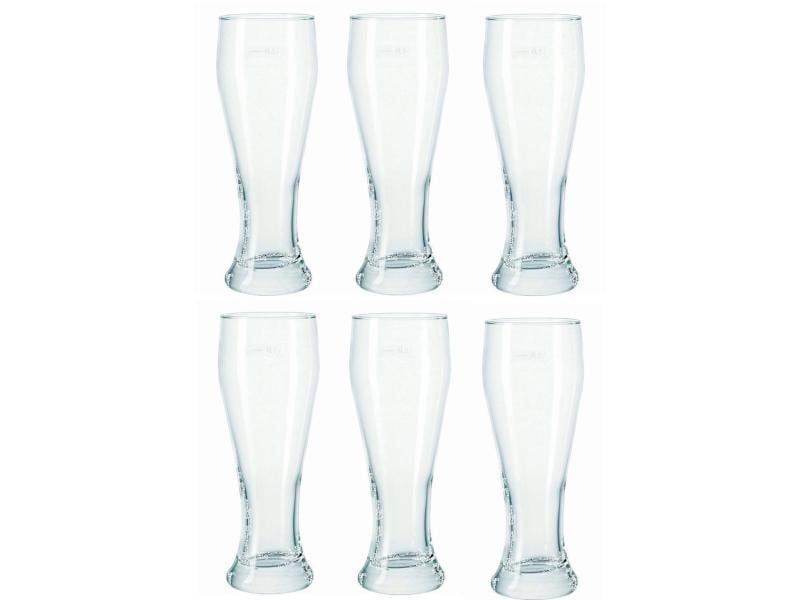 Montana | Bierglas 500ml :Skol 6er Set | 6 Stück, D: 8cm, H: 24cm