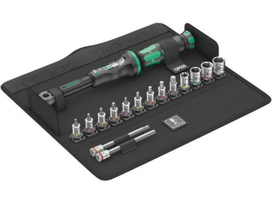 Wera | Bicycle Set Torque 1 Click-Torque A5 | 16-teilig, in textil.Box m.Nüssen