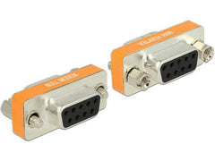 Delock | Null Modem Adapter DB9F zu DB9F | Buchse-Buchse