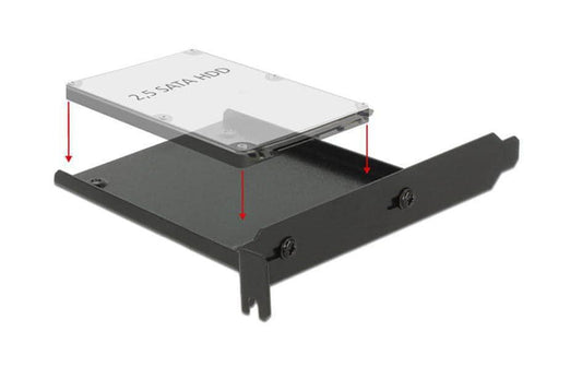 Delock Einbaurahmen für 1 x 2.5HDD/SDD