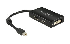 Monitoradapter Mini-DP zu HDMI/DVI-D/DP