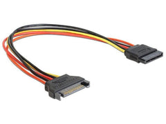 Delock | SATA Stromverlängerungskabel | SATA 15 Pin, 30cm