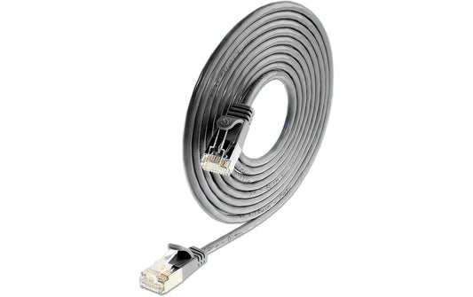 SLIM, Slimpatchkabel RJ-45 - RJ-45, Cat 6,