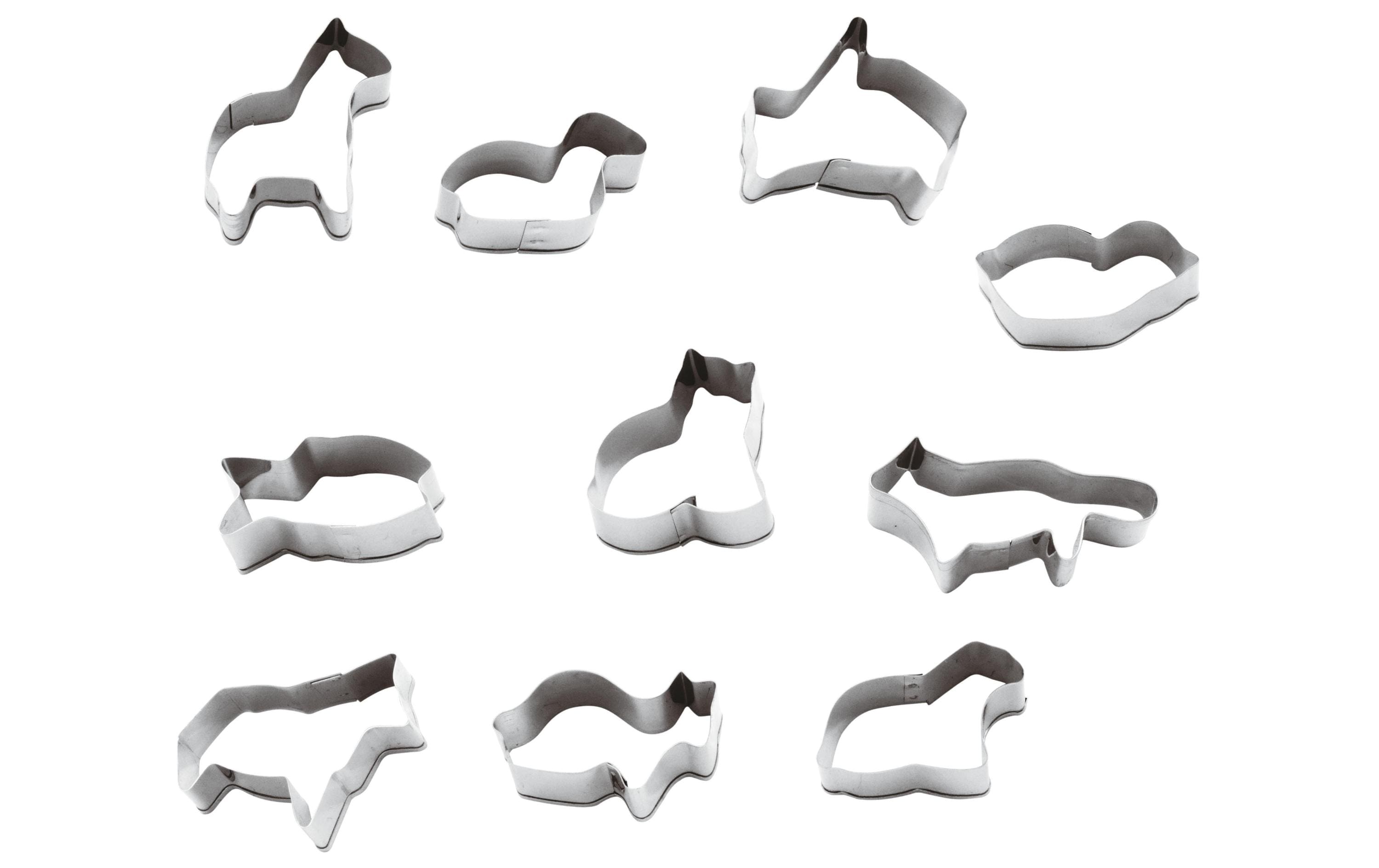 Paderno Ausstechformset 10teilig Animals