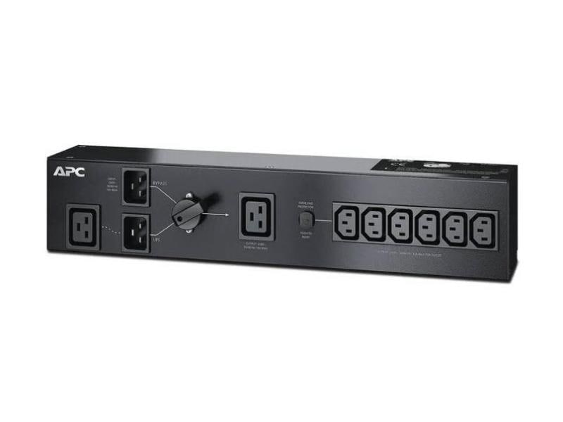 APC | Rack Service Bypass PDU SBP3000RMI | IN: 16A 1xC20 (IEC320), OUT: 1xC19, 6xC13