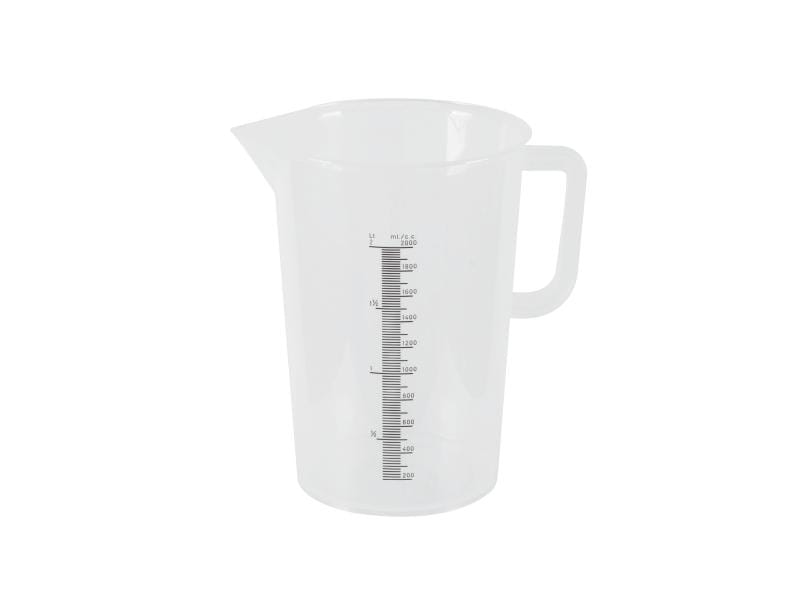 Paderno | Messbecher transparent 2.0l | D: 13.5cm, H: 13.5cm, Material: PP